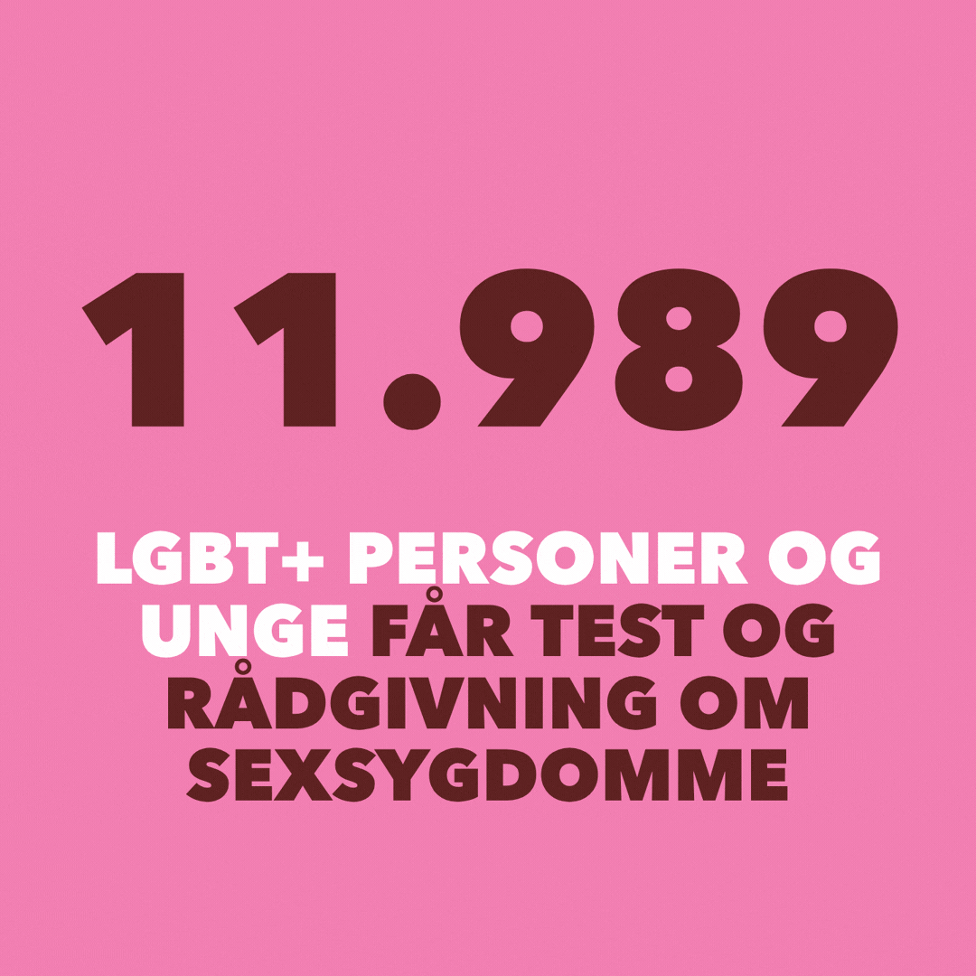 12.000 LGBT+ personer og unge får test og rådgivning om sexsygdomme